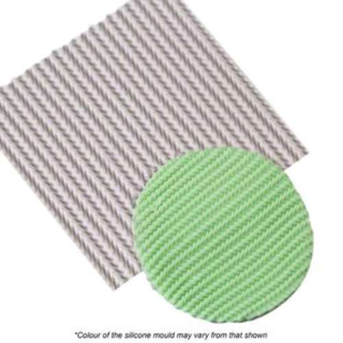 Knitting Weave Silicone Texture Mat - Click Image to Close